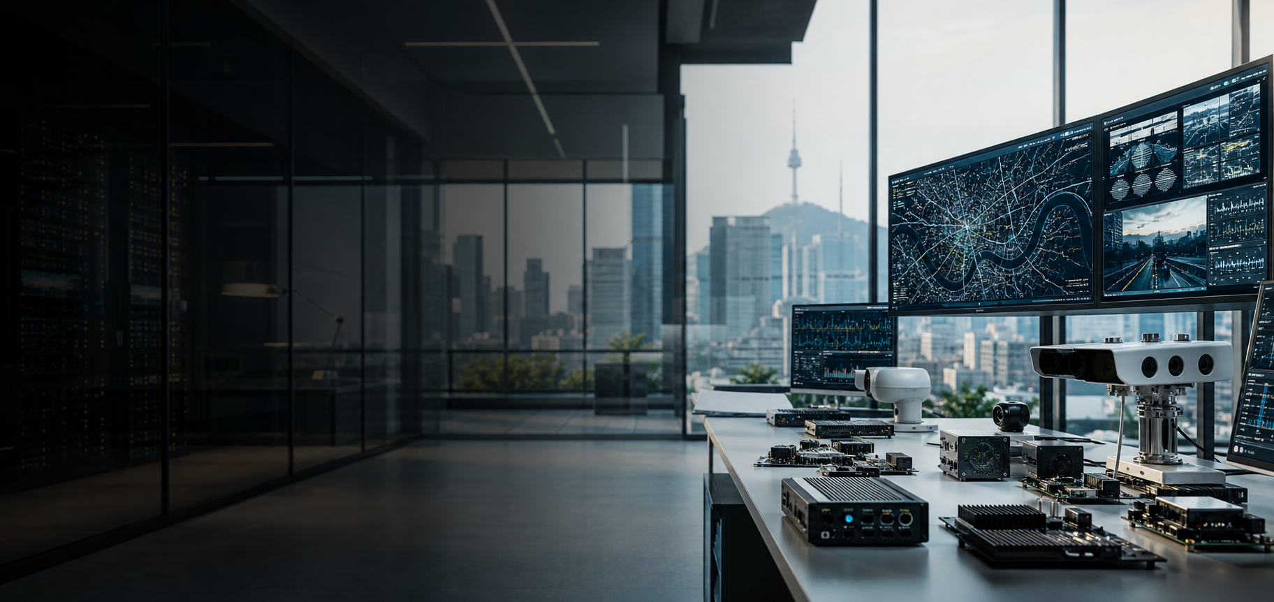 Indoor positioning and sensing fusion control platform
